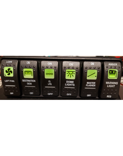 Interactive School Bus Lighting "Simulator"