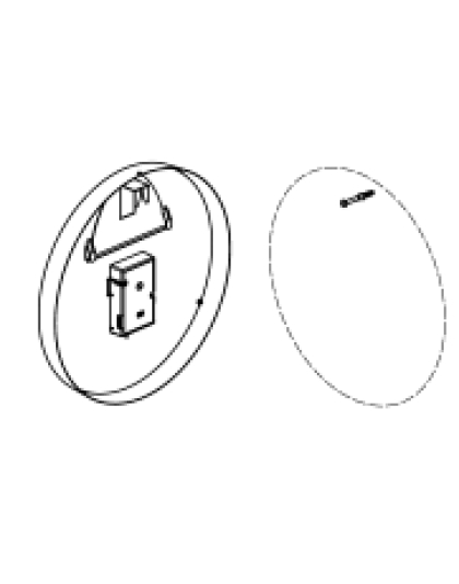 Single Tab Mounting Adapter (Low Profile Steel)