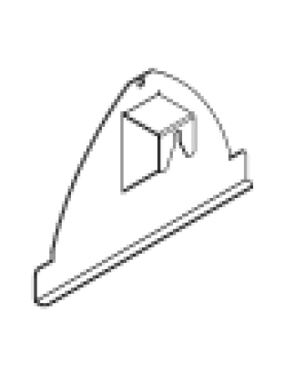 Single Tab Mounting Adapter (Low Profile Steel)