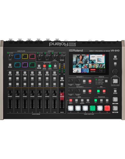 Roland VR-6HD Direct Streaming AV Mixer
