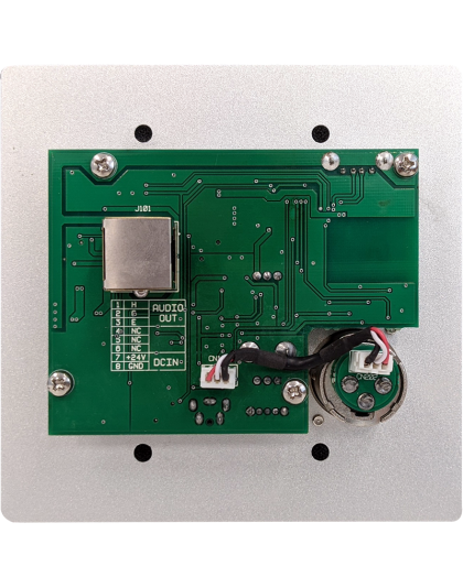 Wall-Mount Audio Interface with USB and Bluetooth