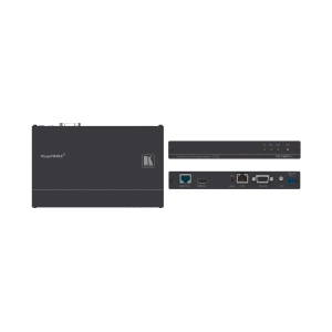 4K60 4:2:0 HDMI HDCP 2.2 PoE Transmitter with Ethernet  RS−232 & IR over Extended−Reach HDBaseT