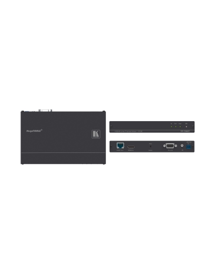 4K60 4:2:0 HDMI HDCP 2.2 PoE Transmitter with RS−232 & IR over Long−Reach HDBaseT
