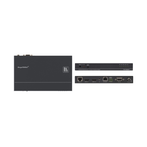 2x1 HDMI switchable Transmitter with Ethernet  RS−232 & IR over Extended−Reach HDBaseT