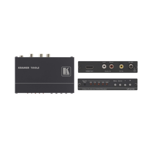 Composite Video & Stereo Audio to HDMI Scaler