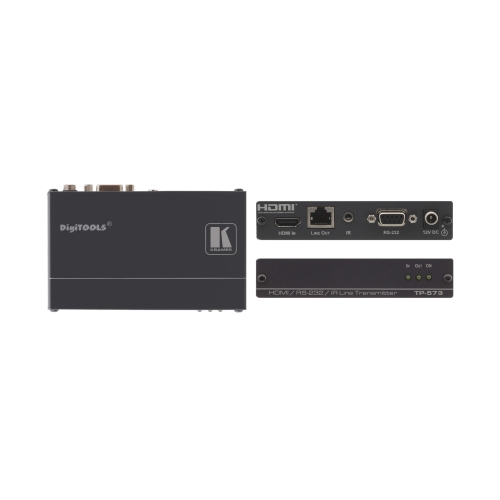 HDMI HDCP 2.2 Transmitter with RS−232 & IR over PoC Long−Reach DGKat