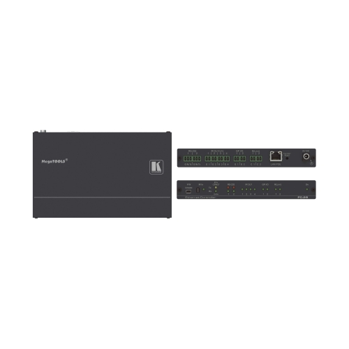 10−port Serial  IR  GPI/O and Relay  PoE Control Gateway