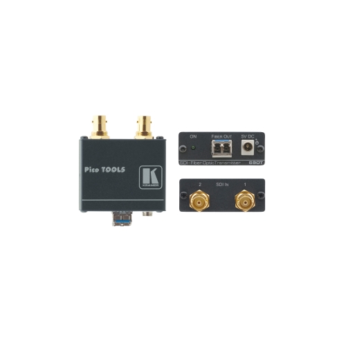 2x3G SDI Transmitter over Ultra−Reach SM Fiber