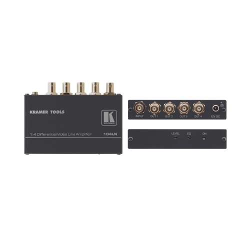 1:4 Composite Video Differential Line Amplifier