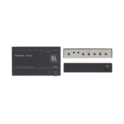 1:5 Stereo Audio Distribution Amplifier