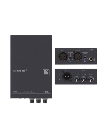 2&minus;Channel Balanced Mono Audio Mixer