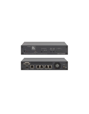 2x1:4 HDMI & DGKat with RS−232 & IR to PoC Long−reach DGKat switchable DA