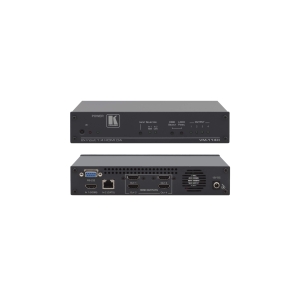 2x1:4 HDMI & PoC Long−reach DGKat with RS−232 & IR to HDMI switchable DA