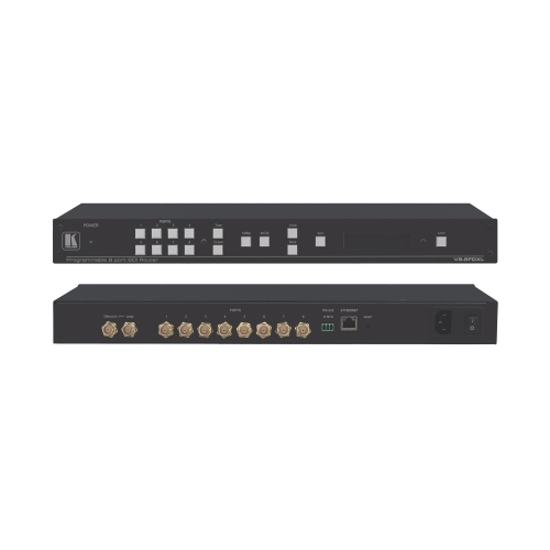 Revolutionary 8−Port SDI Matrix Switcher with Interchangeable Inputs and Outputs