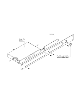 19-Inch Rack Adapter for TOOLS™ & MegaTOOLS™