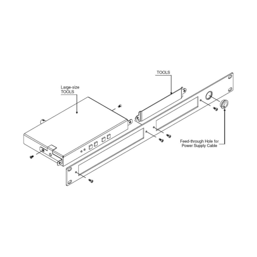 19-Inch Rack Adapter for TOOLS™ & MegaTOOLS™