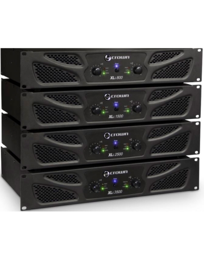 Crown XLi1500 900 Watt 2 Channel Audio Power Amplifier