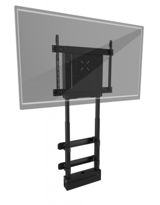 eBox® II Motorized Height Adjustable Interactive Display Wall Mount