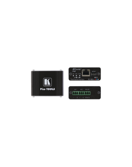 2−Channel Dante Encoder &amp; PoE Acceptor