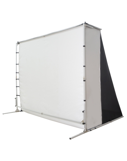 -Inch GolfSim Portable ImpactWhite 350 Series Sports Simulation Portable  Front Projection Screen