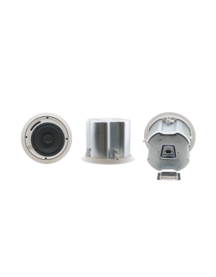6.5" 2-Way Ceiling Speakers with Integrated Enclosure