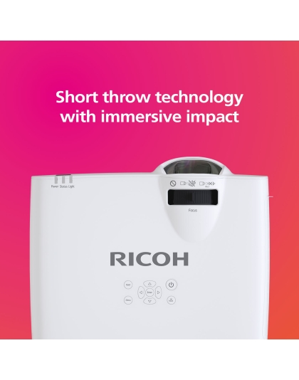 Ricoh PJ WUL5A40ST LCD Short Throw Projector