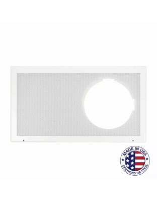 Full Grille with Frame for Surface Mount Clock-Speaker Center