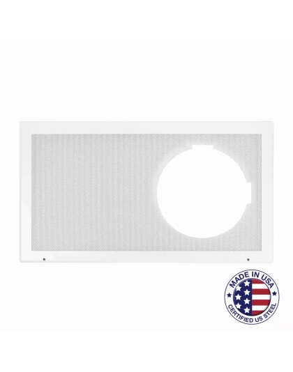 Full Grille with Frame for Surface Mount Clock-Speaker Center
