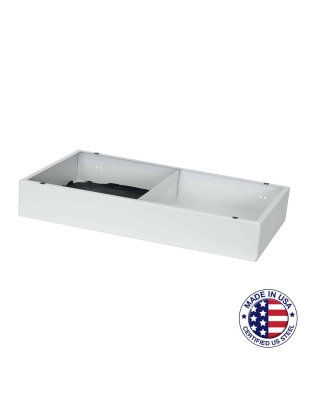 Surface Mount Enclosure for Clock-Speaker Center