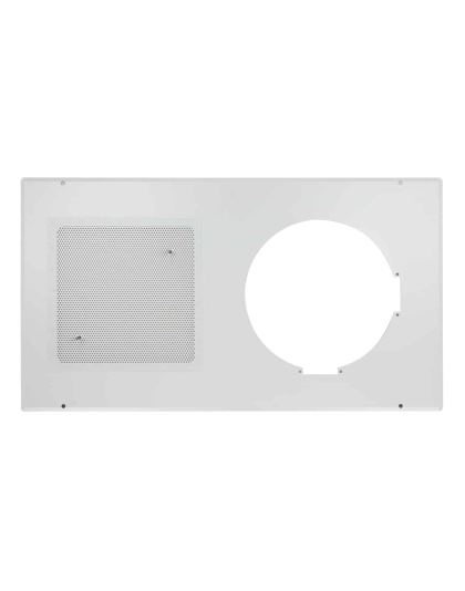 Square Grille with Frame for Surface Mount Clock-Speaker Center
