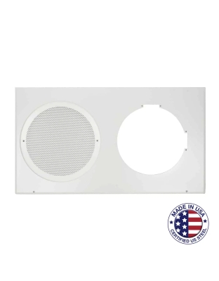 Round Bezel Grille with Frame for Surface Mount Clock-Speaker Center