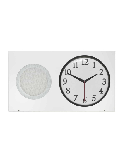 Round Grille with Frame for Surface Mount Clock-Speaker Center