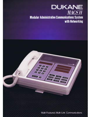 Dukane MACS II Paging and Intercom System Support