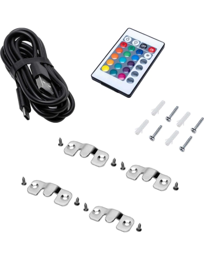 Desktop ON AIR Light - Black Face with RGB Lights