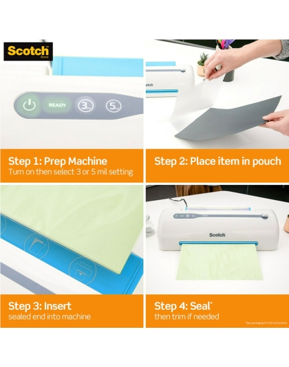 3Mil Thermal Laminator Pouches (Refill Pack)