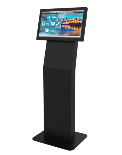 Landscape/Portrait Kiosk fits most 15", 22", or 32" Displays