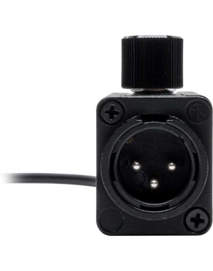 3.5mm to 3-Pin XLR Laptop to Mic Level Adapter Interface with Ground Lift Switch &amp; Level Control