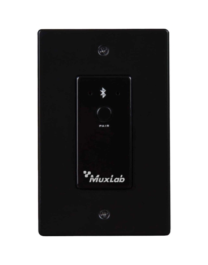 Bluetooth Audio to Dante Interface 1-Gang Wallplate