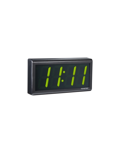Plastic 4-Digit PoE Digital Clock