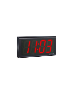 Metal 4-Digit PoE Digital Clock