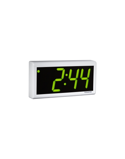 Plastic 4-Digit PoE Digital Clock