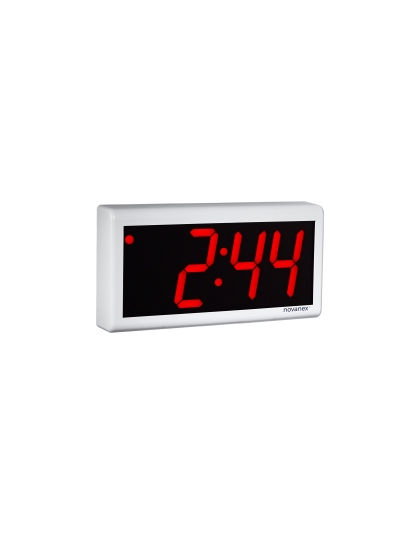 Plastic 4-Digit PoE Digital Clock