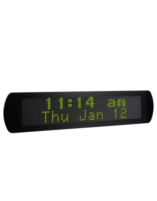 OnAlert™ PoE Emergency Messaging LED Display and Clock