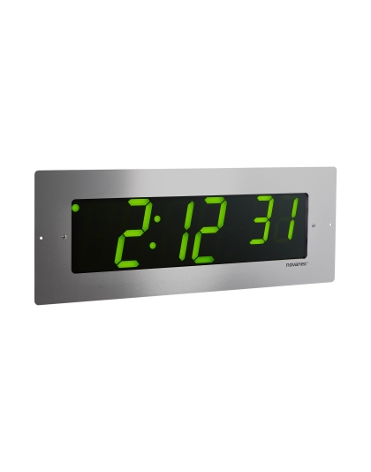 Metal 6-Digit PoE Digital Clock