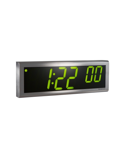 Metal 6-Digit PoE Digital Clock