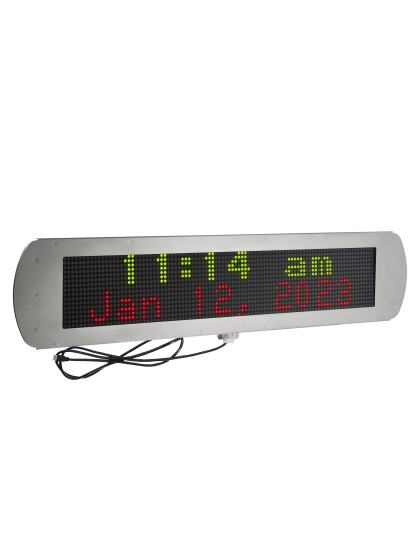 OnAlert™ PoE NEMA4x IP66 Emergency Messaging LED Display and Clock