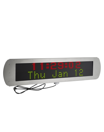 OnAlert™ PoE NEMA4x IP66 Emergency Messaging LED Display and Clock