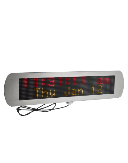 OnAlert™ PoE NEMA4x IP66 Emergency Messaging LED Display and Clock