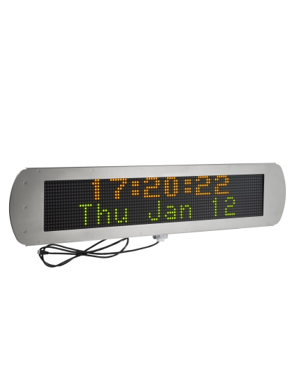 OnAlert™ PoE NEMA4x IP66 Emergency Messaging LED Display and Clock