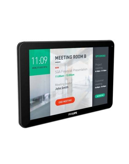 10-Inch 5-Point Touch Interactive PoE Display with Android &amp; Mount